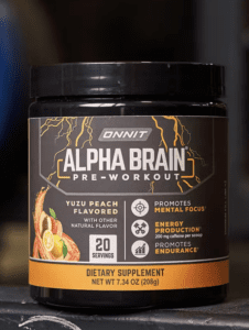 alpha brain pre-workout. supplements for brain function